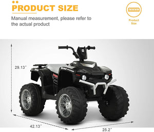 Kids Electric 12V 4-Wheeler ATV Quad Ride Car Toy