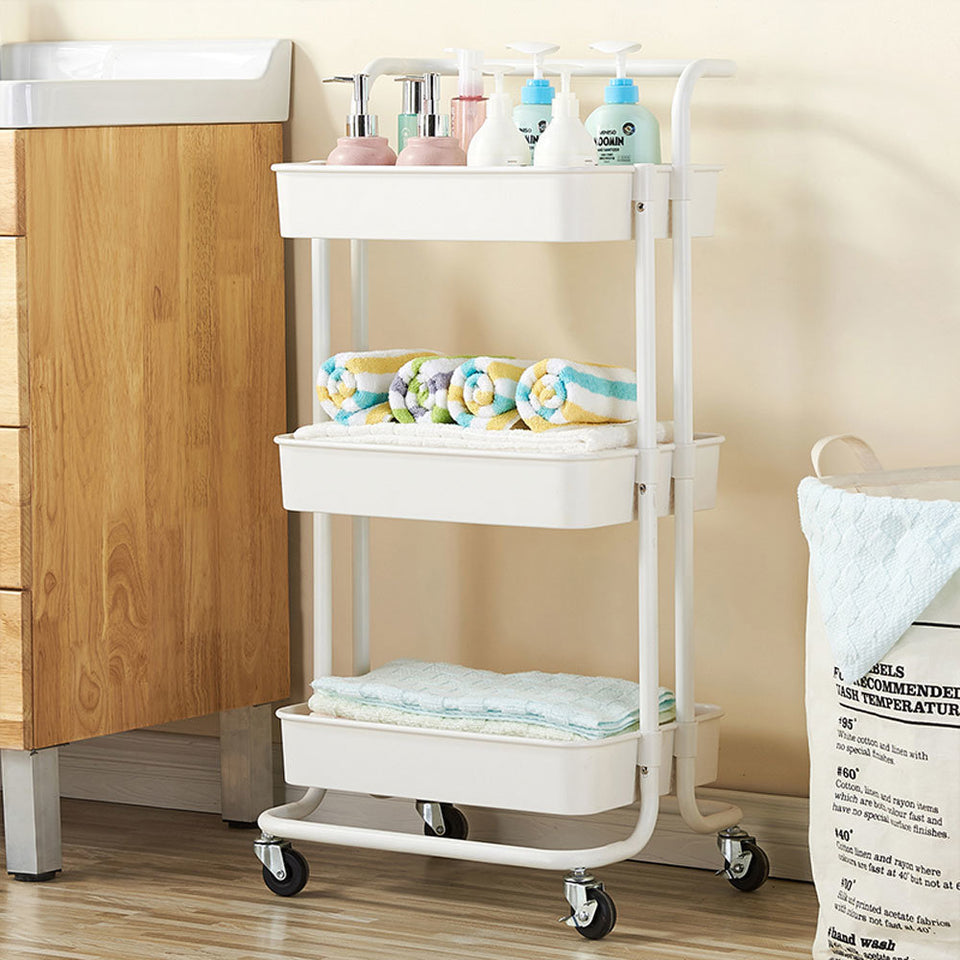 3-Tier Home Kitchen Storage Utility Cart