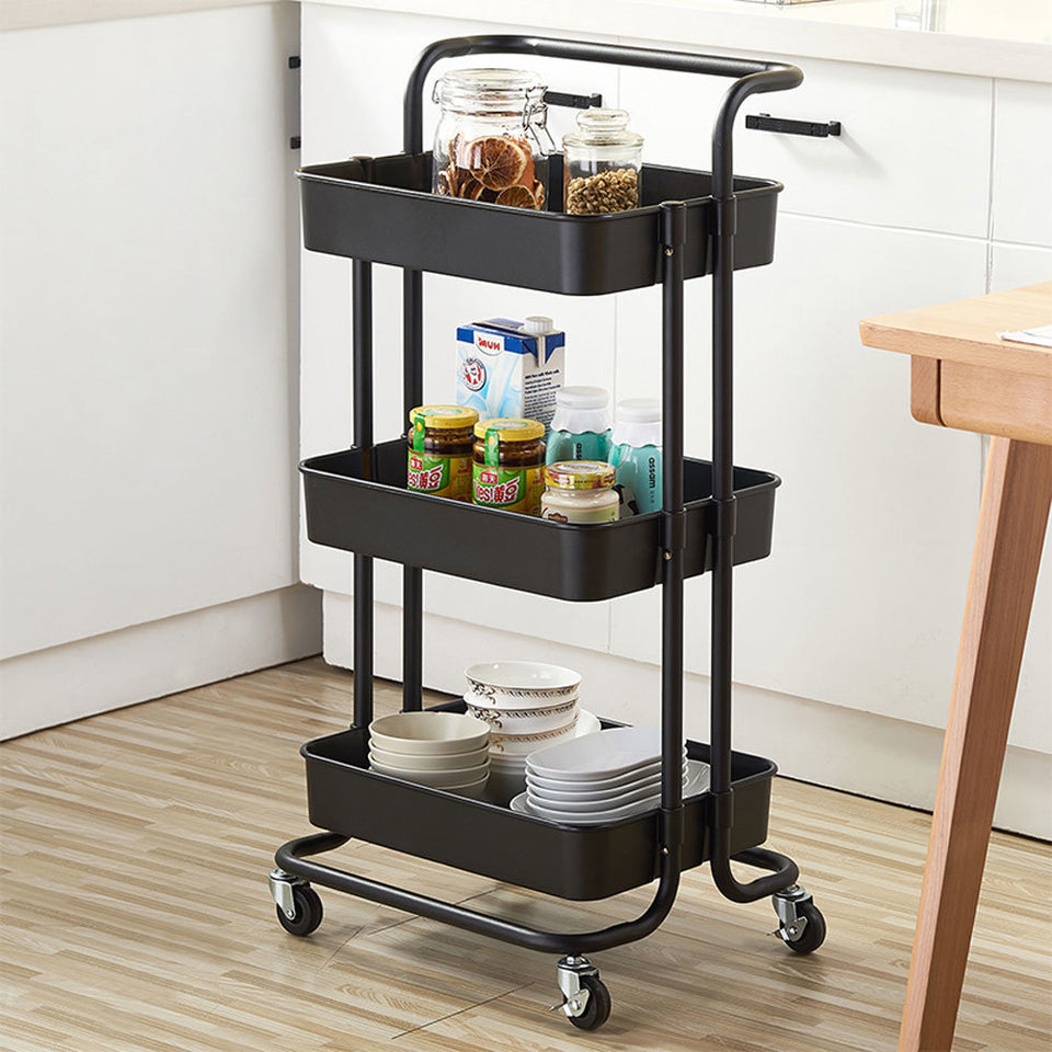 3-Tier Home Kitchen Storage Utility Cart