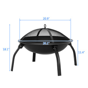 Iron Fire Pit Bowl