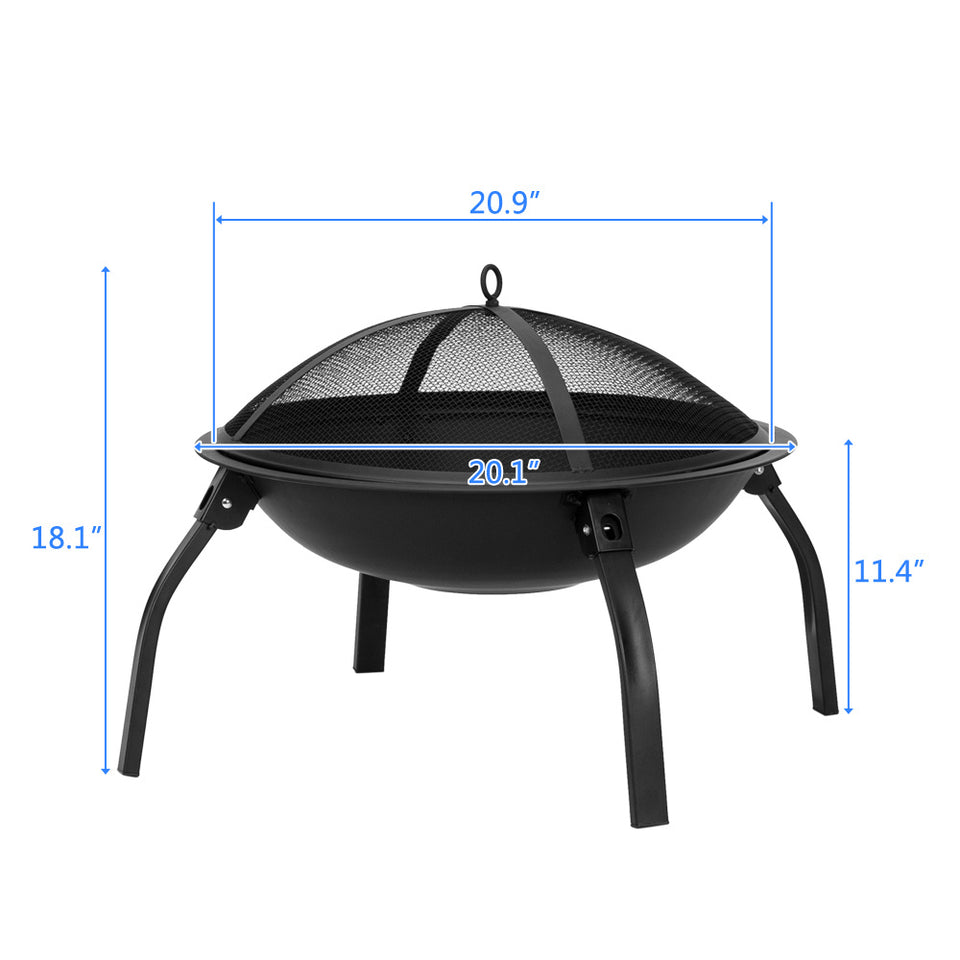 Iron Fire Pit Bowl