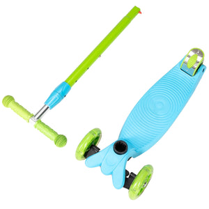 Adjustable Kids Scooter with Flashing Wheels