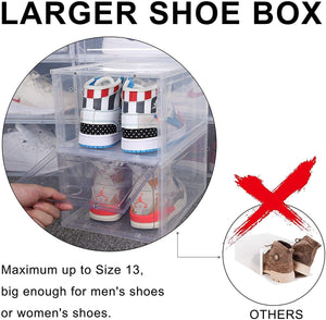 Storage Shoe Box Organizer 4 Pack