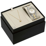 Women's Watch Crystal Stud Set