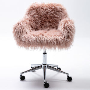 Modern Faux Fur Chair