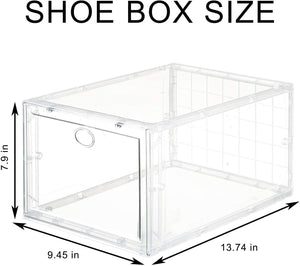 Storage Shoe Box Organizer 4 Pack