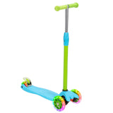 Adjustable Kids Scooter with Flashing Wheels