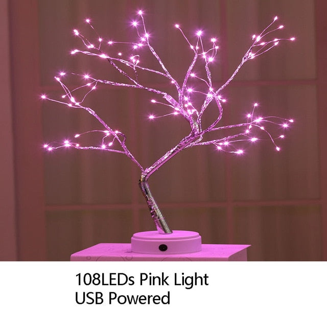 Night LED Light Home Bonsai